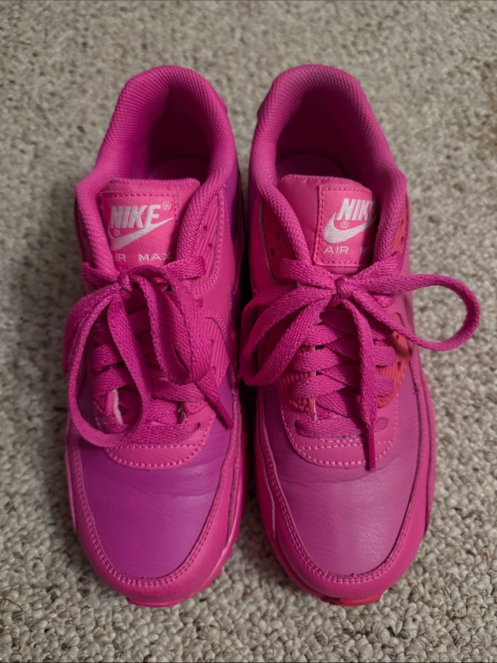Nike Pink Monochrome Air Max Sneakers